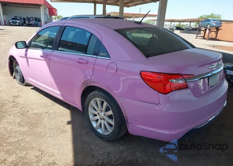 2012 Chrysler 200 Touring из США, поврежденный, VIN 1C3CCBBB5CN288253